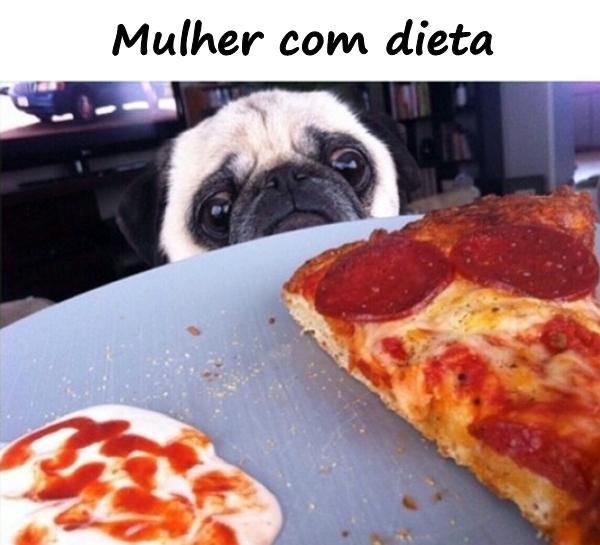 Mulher com dieta