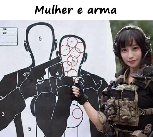 Mulher e arma