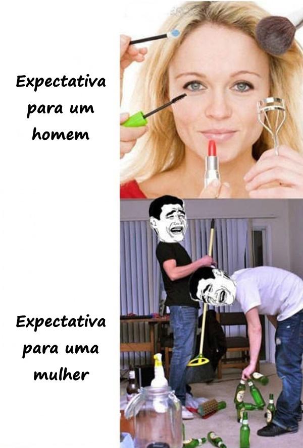 Mulher vs. homem