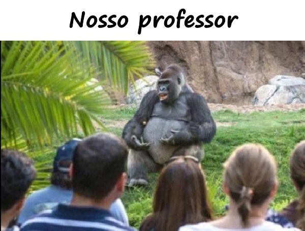 Nosso professor