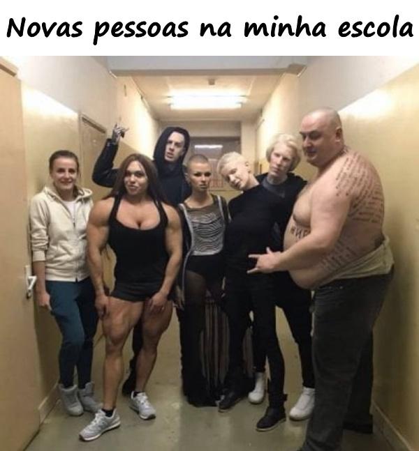 Novas pessoas na minha escola