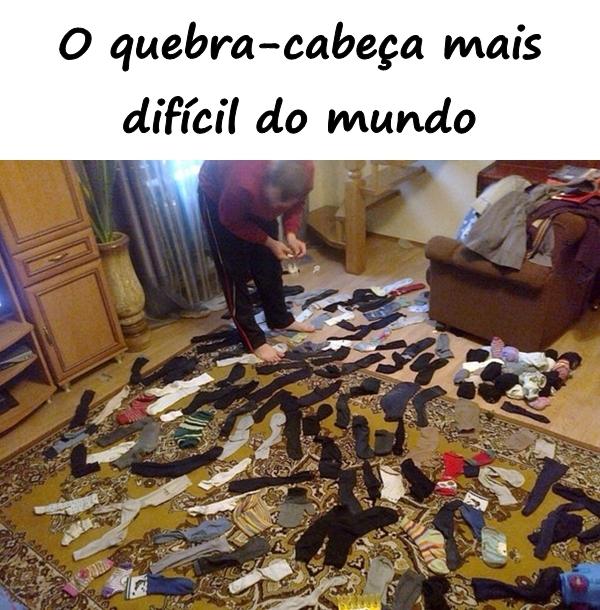 O quebra-cabeça mais difícil do mundo