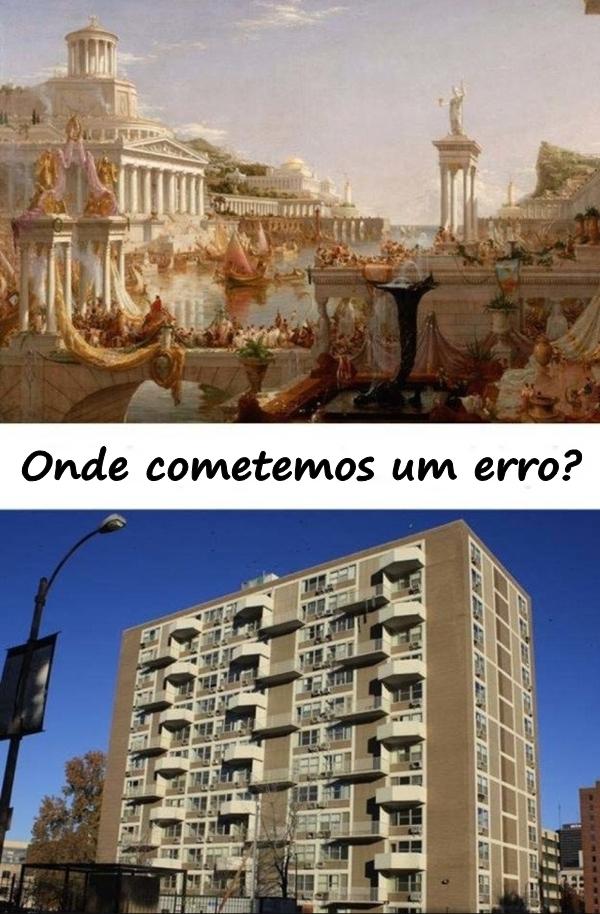 Onde cometemos um erro