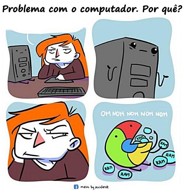 Problema com o computador. Por quê