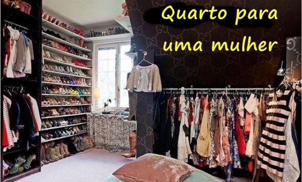 Quarto para uma mulher