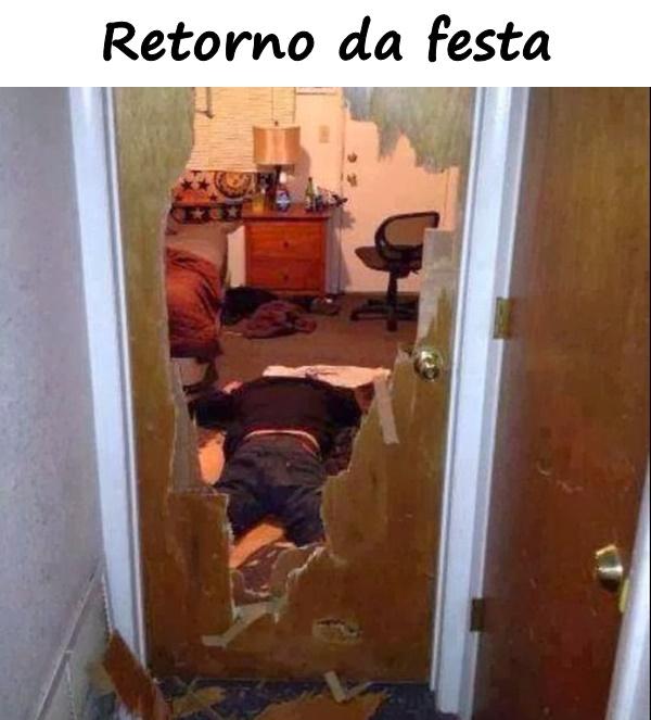 Retorno da festa