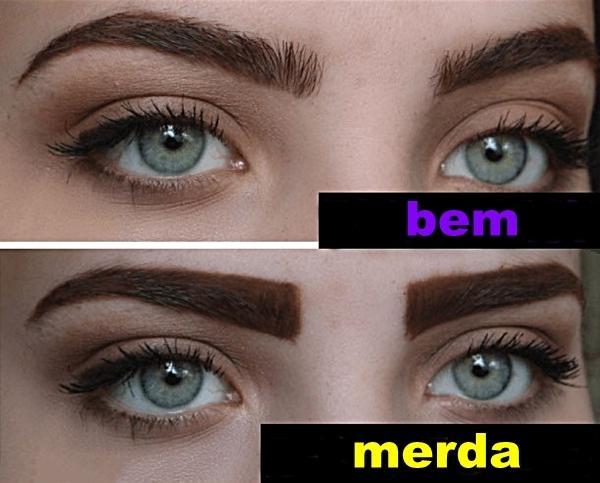 Sobrancelhas femininas