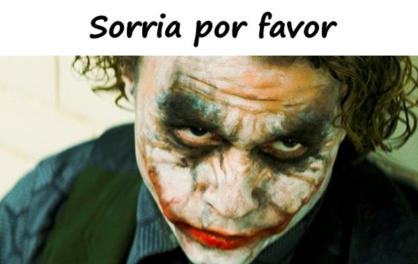 Sorria por favor