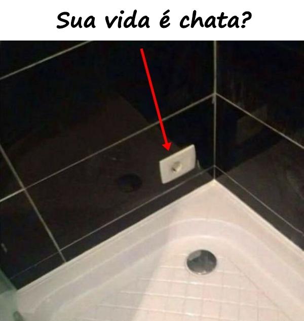 Sua vida é chata