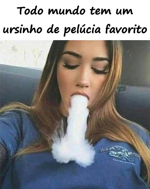 Todo mundo tem um ursinho de pelúcia favorito