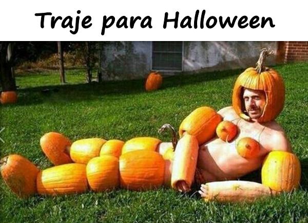 Traje para Halloween