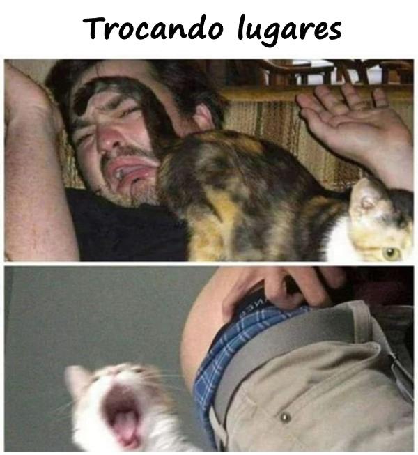 Trocando lugares