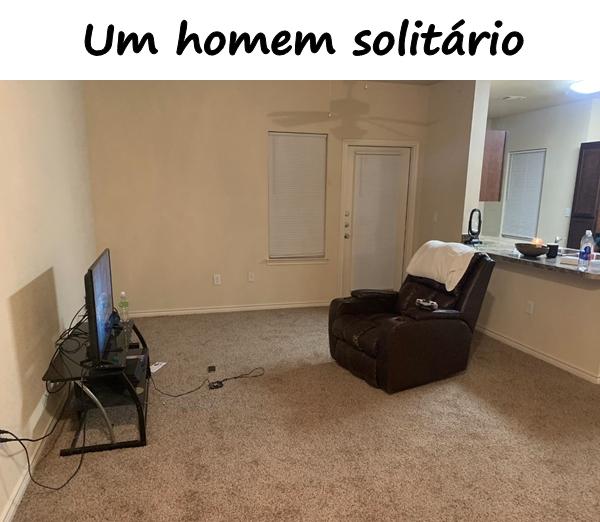 Um homem solitário