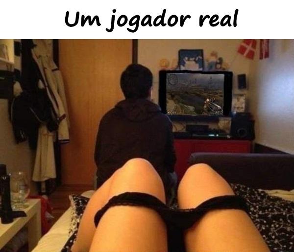 Um jogador real