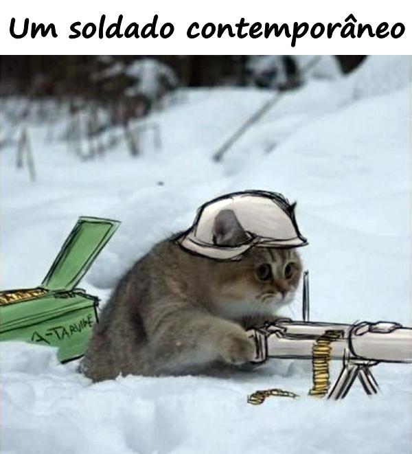 Um soldado contemporâneo