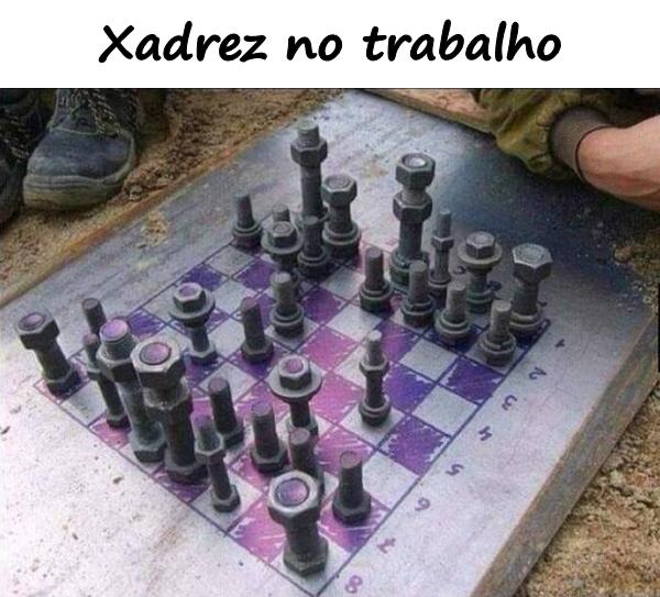 Xadrez no trabalho