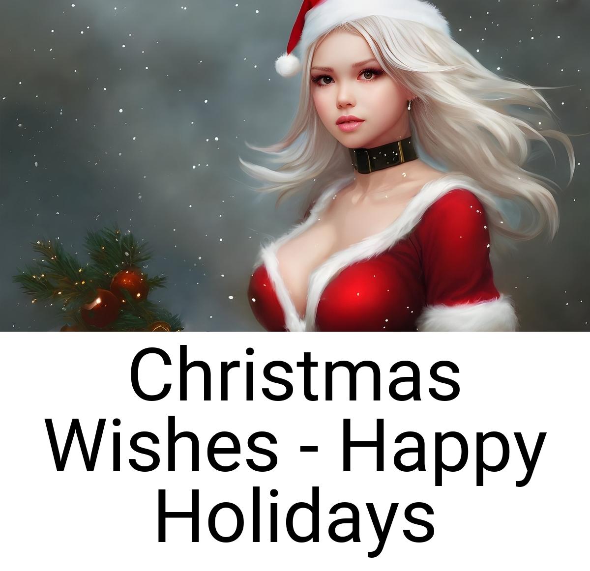 Christmas Wishes - Happy Holidays