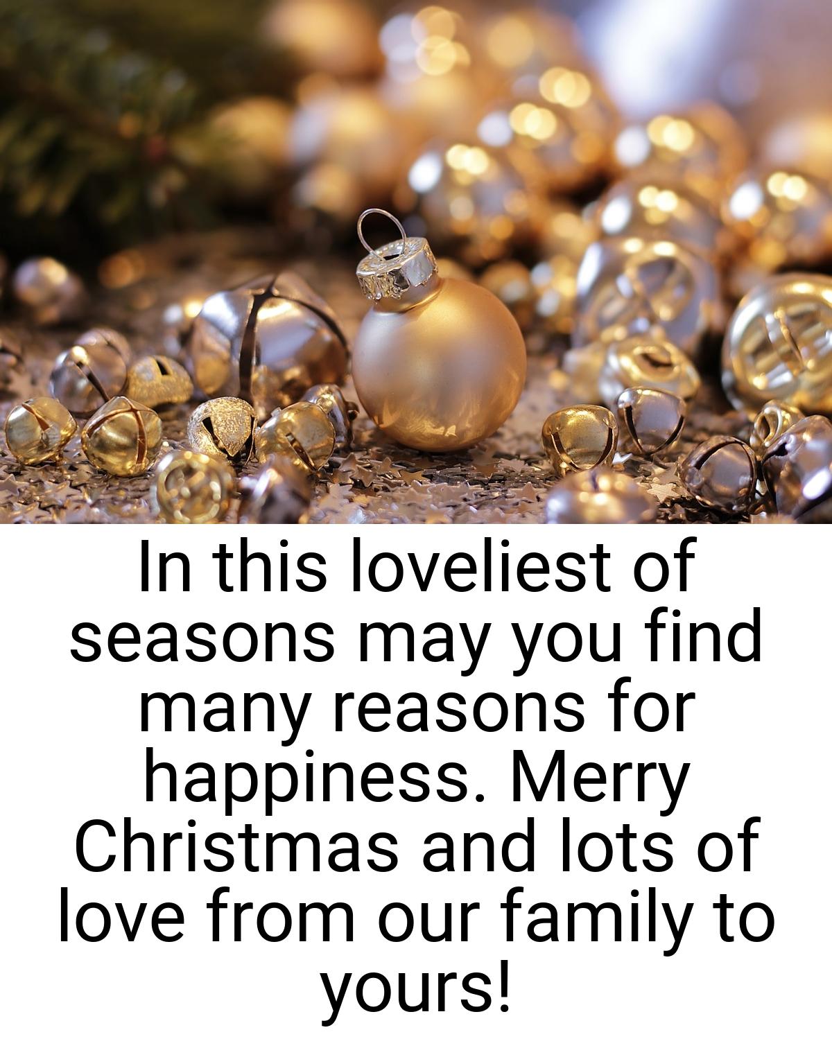 In this loveliest of seasons may you find many reasons for