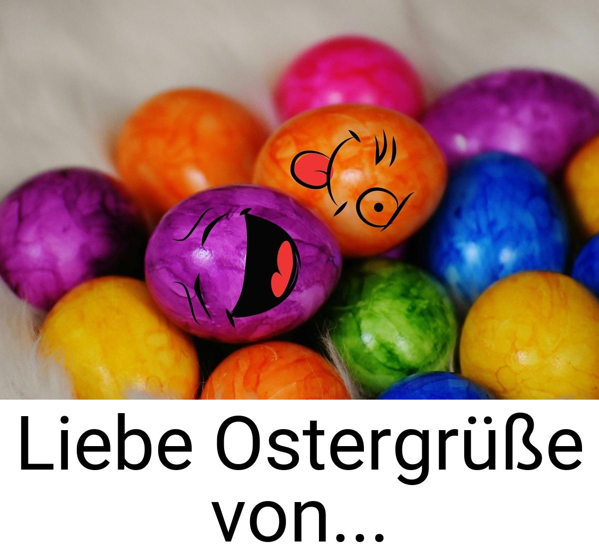 Liebe Ostergrüße von