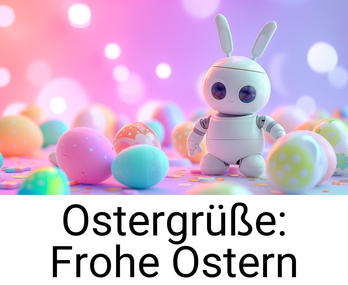 Ostergrüße: Frohe Ostern