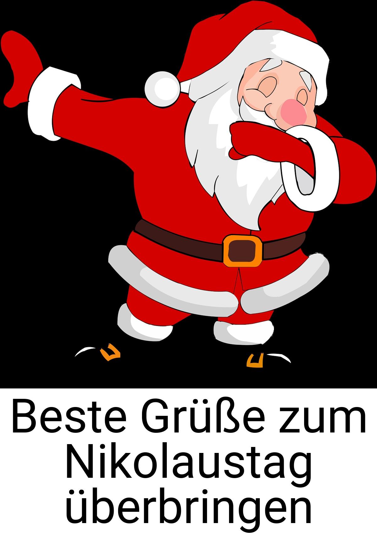 Beste Grüße zum Nikolaustag überbringen