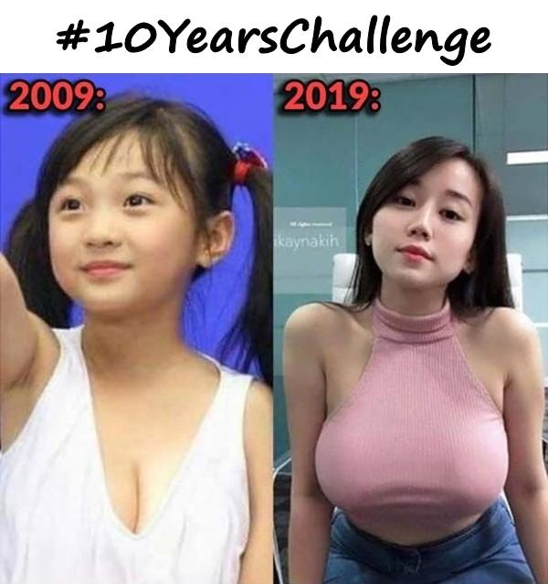 10YearsChallenge