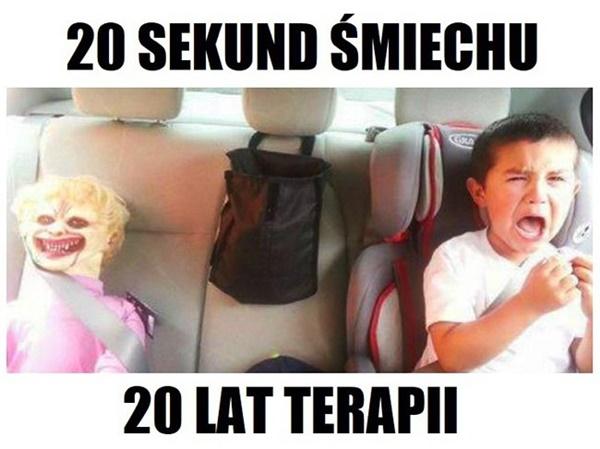 20 sekund śmiechu i 20 lat terapii