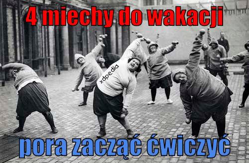 4 miechy do wakacji, pora zacząć ćwiczyć