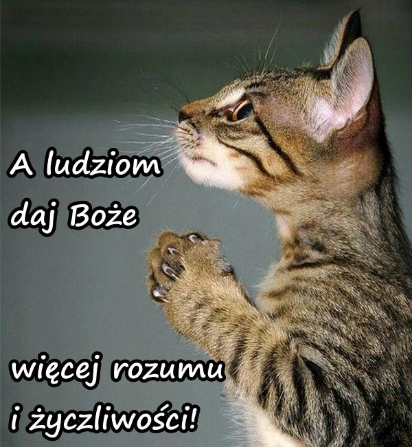 A ludziom daj Boże więcej rozumu i życzliwości