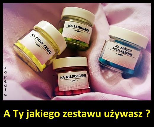 A Ty jakiego zestawu używasz: Na leniuszka, na brak czasu