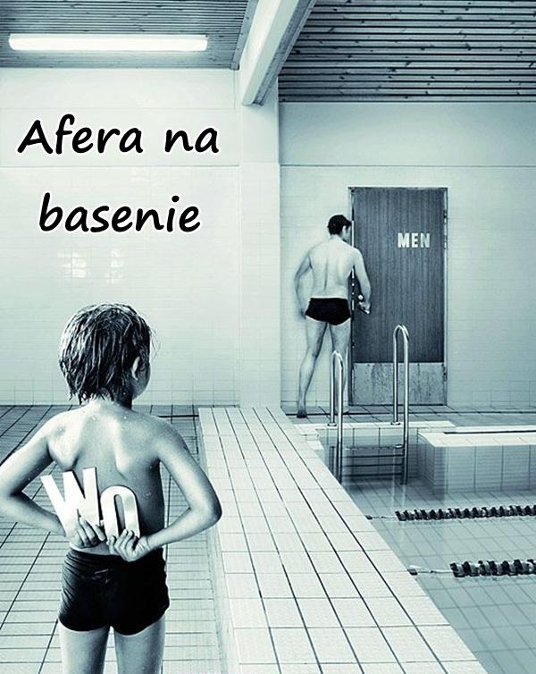 Afera na basenie