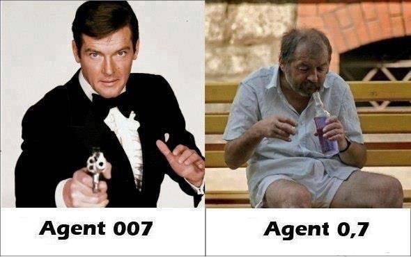 Agent 007 vs. Agent