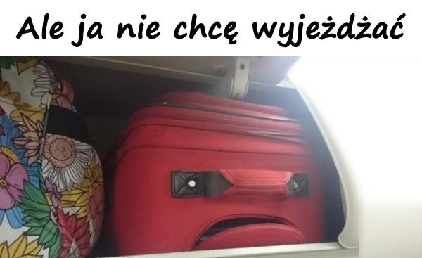 Ale ja nie chcę wyjeżdżać