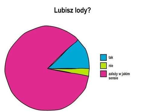 Ankieta - Lubisz lody? Tak Nie Zależy w jakim sensie