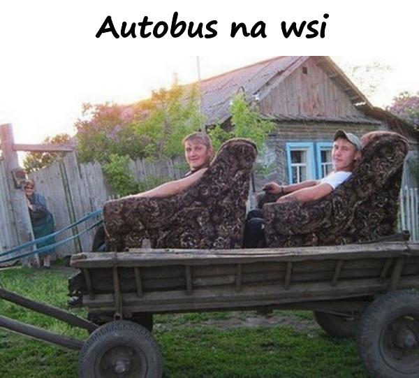 Autobus na wsi