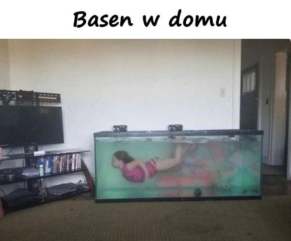 Basen w domu