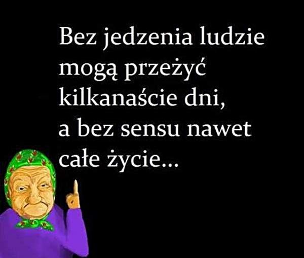 Bez jedzenia ludzie mogą przeżyć nawet kilkanaście dni, a