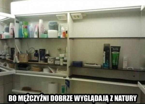 Bo mężczyźni dobrze wyglądają z natury