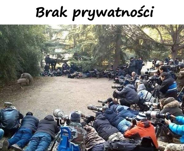 Brak prywatności