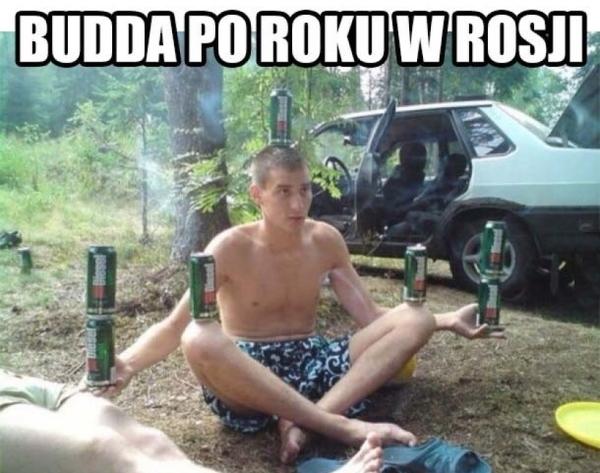 Budda po roku w Rosji