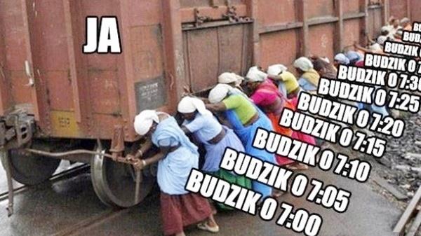 Budzenie o poranku