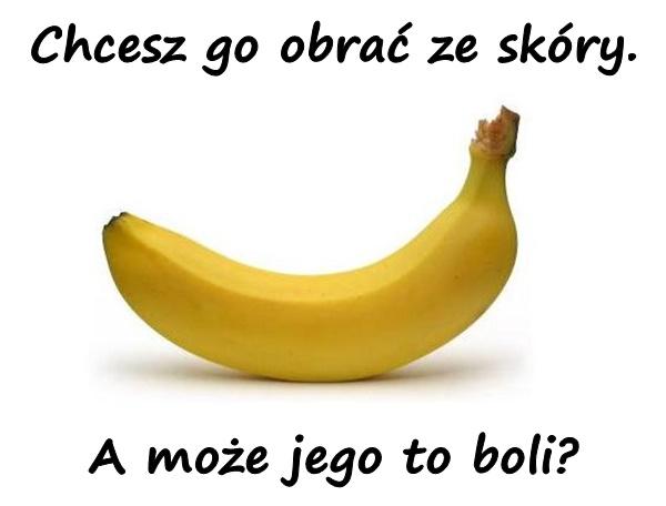 Chcesz go obrać ze skóry. A może jego to boli