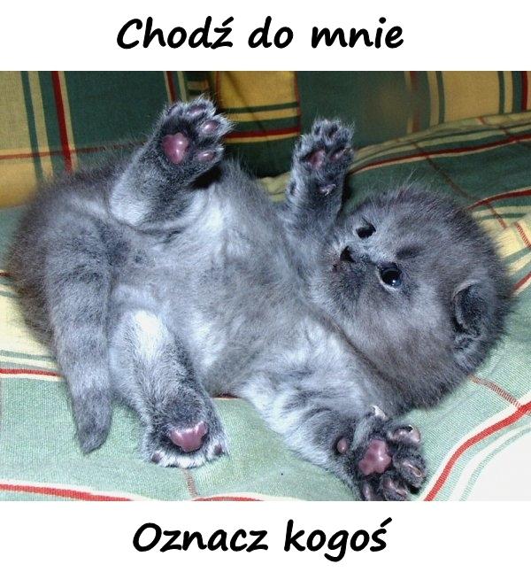 Chodź do mnie. Oznacz kogoś