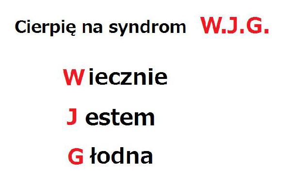 Cierpię na syndrom WJG Wiecznie Jestem Głodna