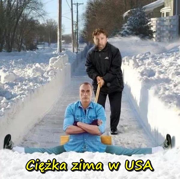 Ciężka zima w USA