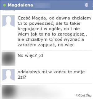 - Cześć Magda, pd dawna chciałem Ci to powiedzieć, ale to