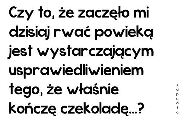 Czy to, że zaczęło mi dzisiaj rwać powieką jest