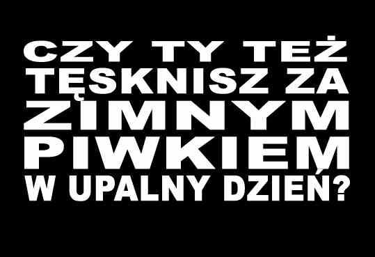 Czy ty też tęsknisz za zimnym piwkiem w upalny dzień