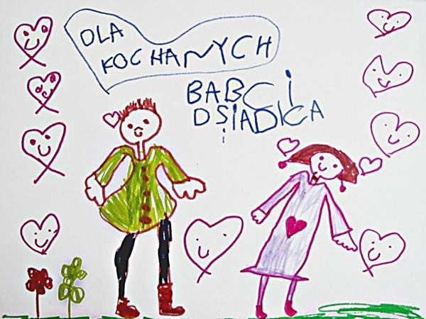 Dla kochanych Babci i Dziadka