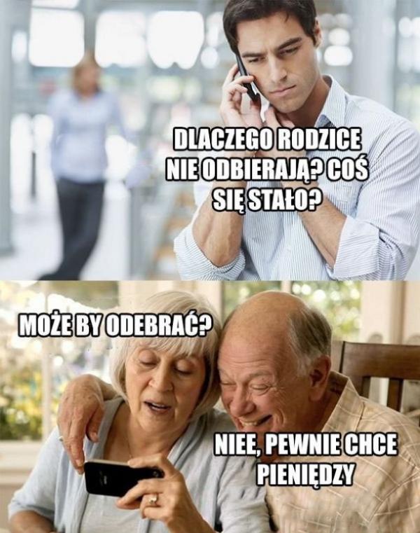 Dlaczego rodzice nie obierają? Coś się stało